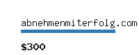 abnehmenmiterfolg.com Website value calculator