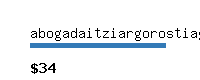 abogadaitziargorostiaga.com Website value calculator