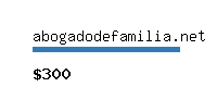 abogadodefamilia.net Website value calculator