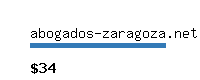 abogados-zaragoza.net Website value calculator