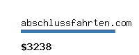 abschlussfahrten.com Website value calculator