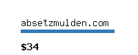 absetzmulden.com Website value calculator