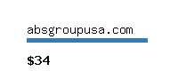 absgroupusa.com Website value calculator