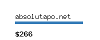 absolutapo.net Website value calculator