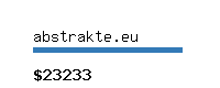 abstrakte.eu Website value calculator