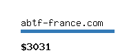 abtf-france.com Website value calculator