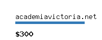 academiavictoria.net Website value calculator