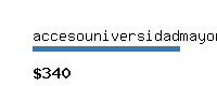 accesouniversidadmayores25.com Website value calculator