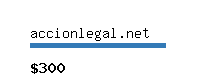 accionlegal.net Website value calculator