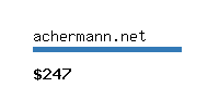 achermann.net Website value calculator