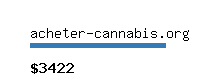 acheter-cannabis.org Website value calculator