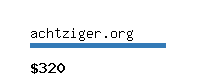 achtziger.org Website value calculator