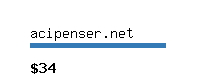 acipenser.net Website value calculator