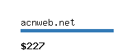 acnweb.net Website value calculator