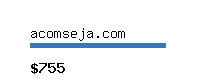 acomseja.com Website value calculator