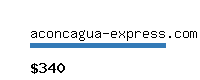 aconcagua-express.com Website value calculator