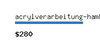 acrylverarbeitung-hamburg.com Website value calculator