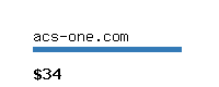 acs-one.com Website value calculator