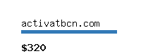 activatbcn.com Website value calculator