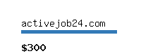 activejob24.com Website value calculator