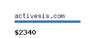 activesis.com Website value calculator