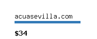 acuasevilla.com Website value calculator