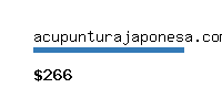 acupunturajaponesa.com Website value calculator