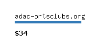 adac-ortsclubs.org Website value calculator