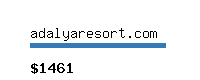 adalyaresort.com Website value calculator