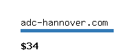 adc-hannover.com Website value calculator