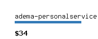 adema-personalservice.com Website value calculator