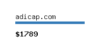 adicap.com Website value calculator