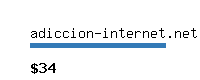 adiccion-internet.net Website value calculator