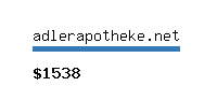 adlerapotheke.net Website value calculator