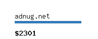 adnug.net Website value calculator