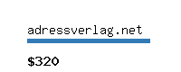 adressverlag.net Website value calculator