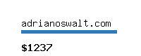 adrianoswalt.com Website value calculator