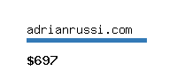 adrianrussi.com Website value calculator