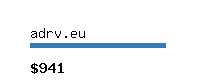 adrv.eu Website value calculator