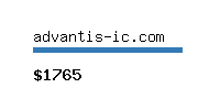 advantis-ic.com Website value calculator