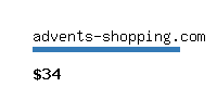 advents-shopping.com Website value calculator