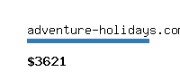 adventure-holidays.com Website value calculator