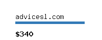 advicesl.com Website value calculator