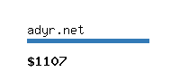 adyr.net Website value calculator