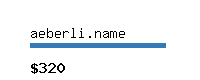 aeberli.name Website value calculator