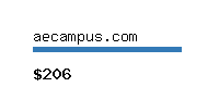 aecampus.com Website value calculator