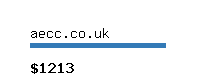 aecc.co.uk Website value calculator