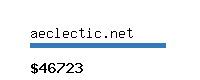 aeclectic.net Website value calculator