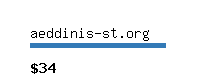 aeddinis-st.org Website value calculator