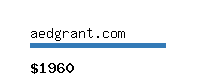 aedgrant.com Website value calculator